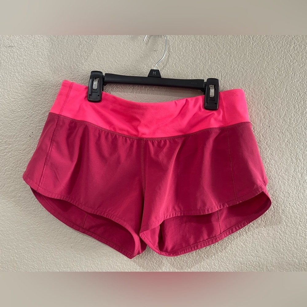 Lululemon Women’s Pink Athletic Shorts